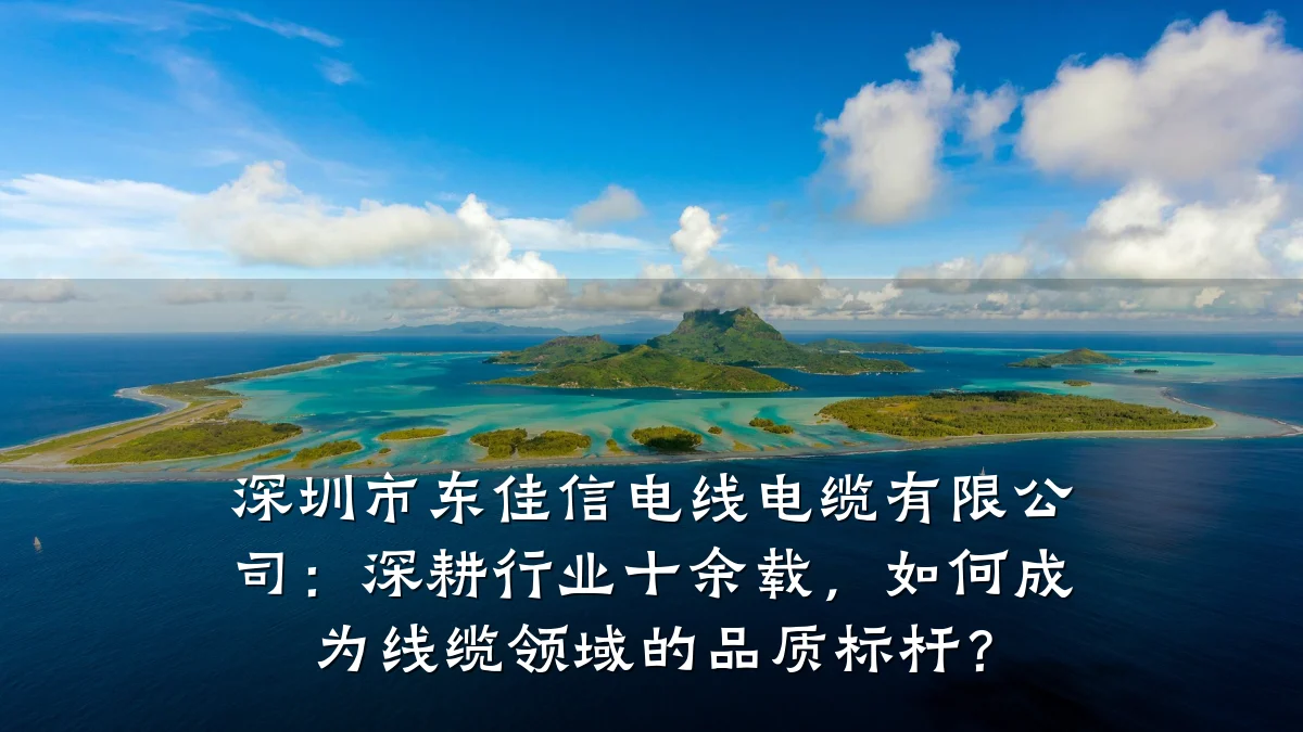 深圳市东佳信电线电缆有限公司:深耕行业十余载,如何成为线缆领域的品质标杆?