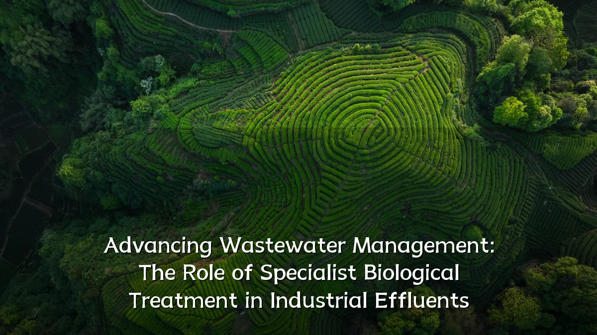 Advancing Wastewater Management: The Role of Specialist Biological Treatment in Industrial Effluents