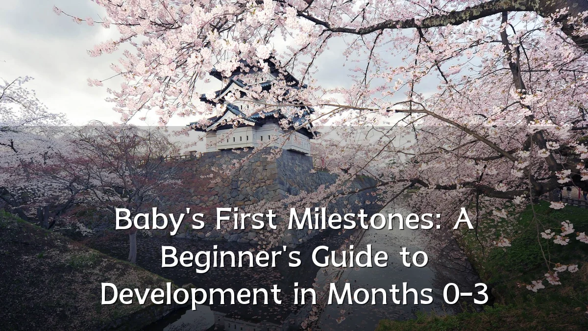 Baby's First Milestones: A Beginner's Guide to Development in Months 0-3