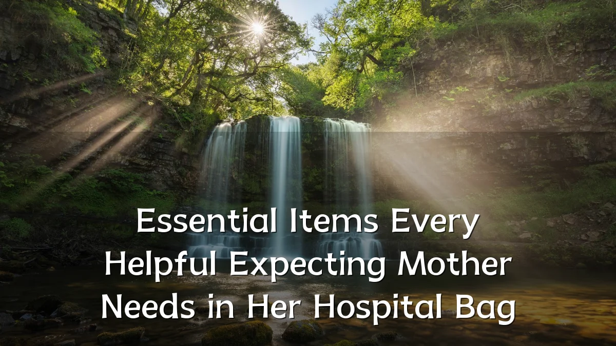 Essential Items Every Helpful Expecting Mother Needs in Her Hospital Bag