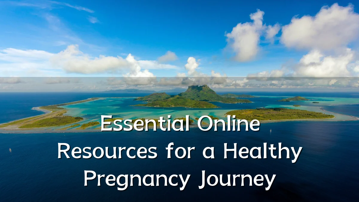 Essential Online Resources for a Healthy Pregnancy Journey