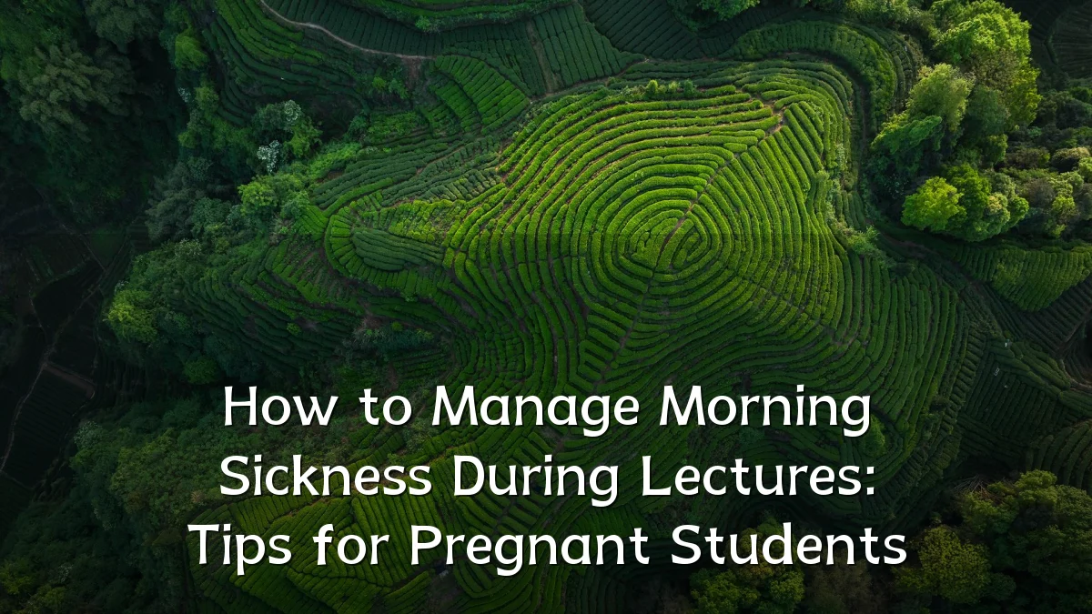How to Manage Morning Sickness During Lectures: Tips for Pregnant Students
