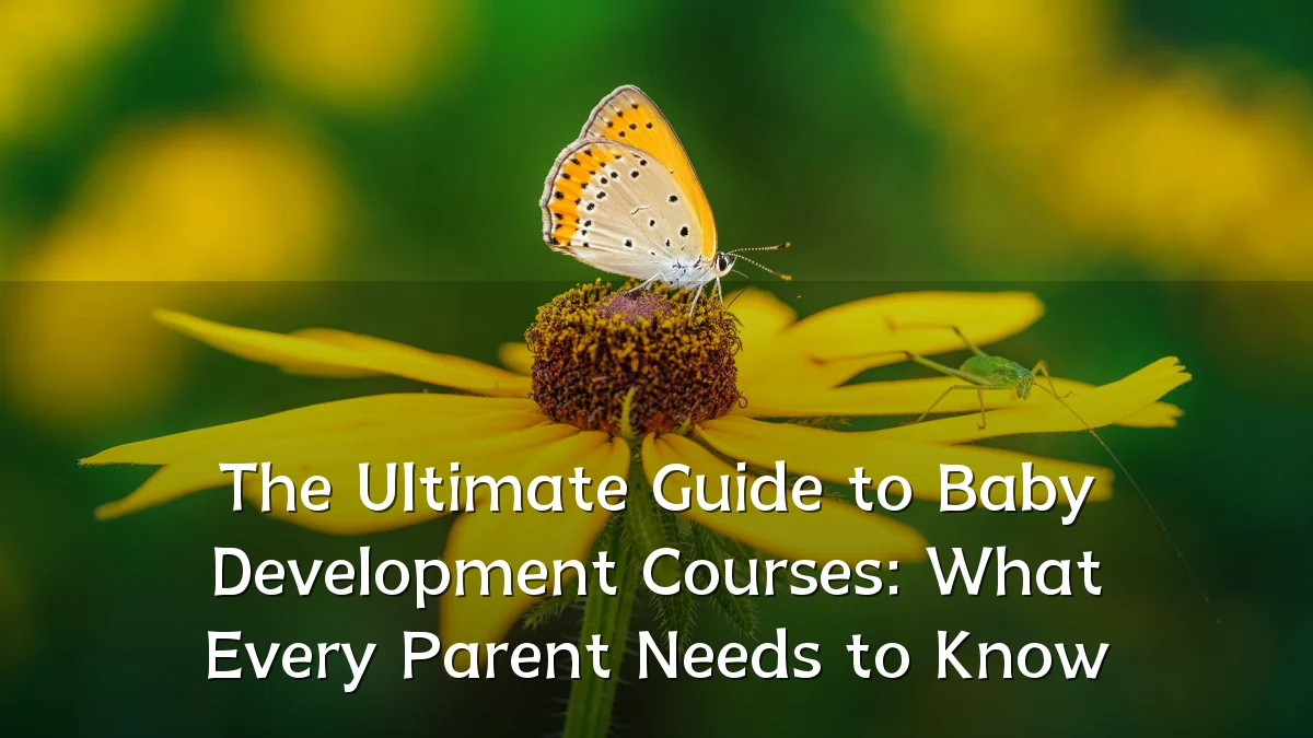 The Ultimate Guide to Baby Development Courses: What Every Parent Needs to Know