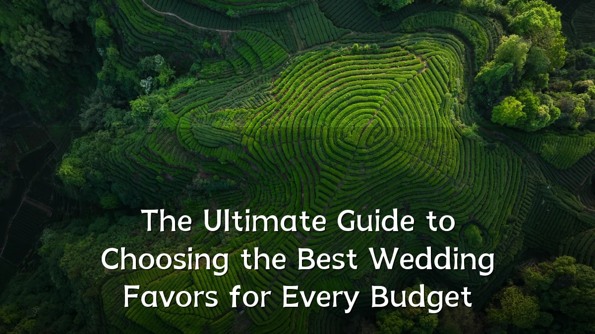 The Ultimate Guide to Choosing the Best Wedding Favors for Every Budget