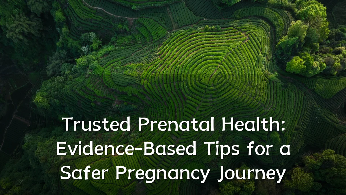 Trusted Prenatal Health: Evidence-Based Tips for a Safer Pregnancy Journey