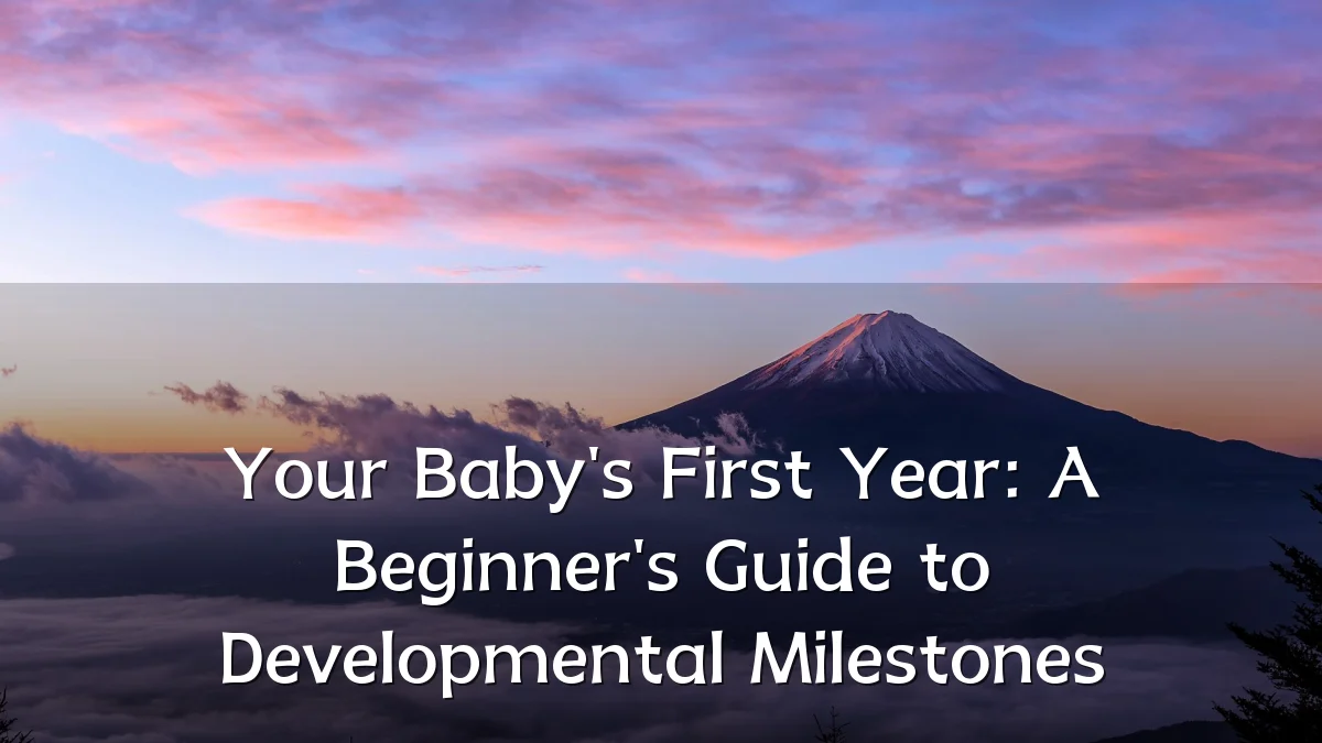Your Baby's First Year: A Beginner's Guide to Developmental Milestones
