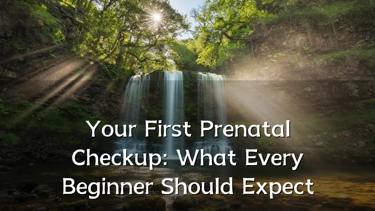 Your First Prenatal Checkup: What Every Beginner Should Expect
