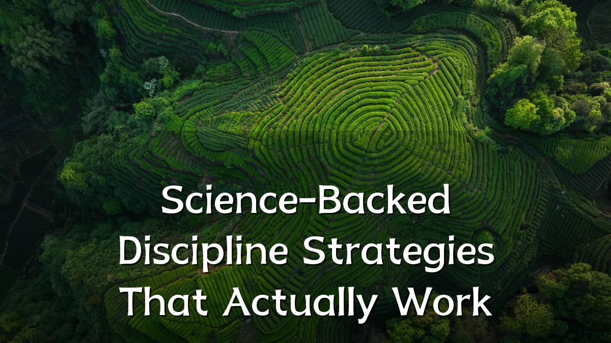 Science-Backed Discipline Strategies That Actually Work