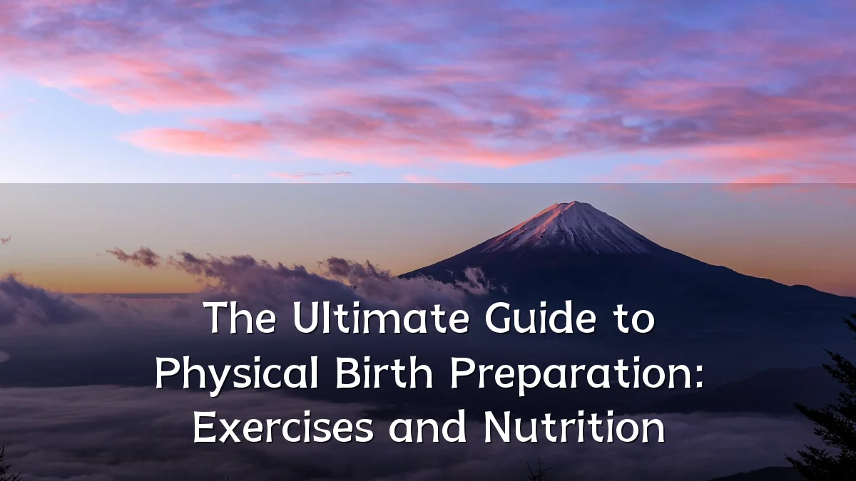 The Ultimate Guide to Physical Birth Preparation: Exercises and Nutrition